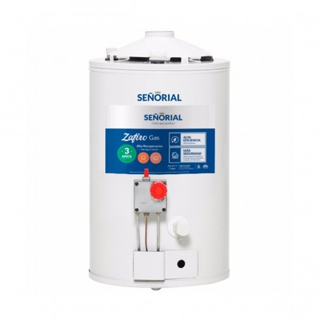 Termotanque Gas SEÑORIAL 30 LTS. Super Ofertas Online en Ibaceta.