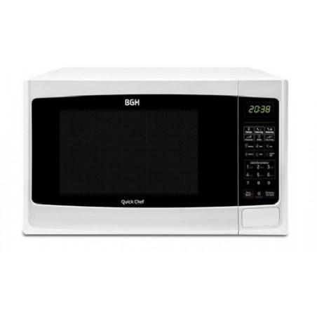 Microondas Bgh Quick Chef 20 ltrs Digital Blanco - Oferta Ibaceta