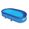 Pileta Max 45 Oval  Inflable 440X205X80 C Filtro Sol de Verano