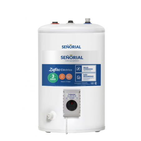 Termotanque Eléctrico 65lts Señorial Blanco. Ofertas especiales