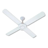 Protalia Ventilador de Techo 85W 3014 Blanco