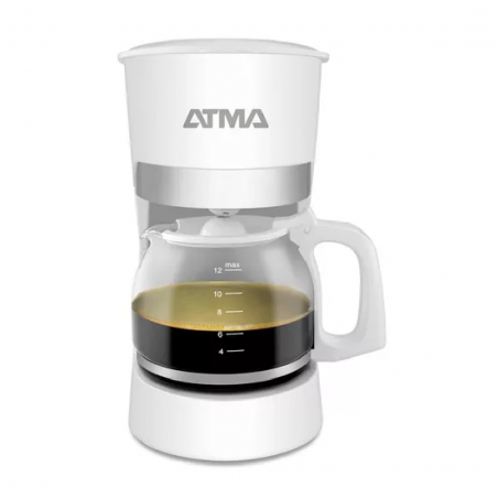 Cafetera Atma De Filtro Blanca 1.5L Antigoteo CA8133P - Oferta Ibaceta