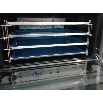 Horno Convector Electrico Silcook Hp8a 4 Bandejas 60x40