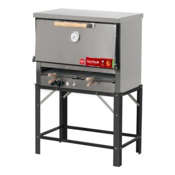 Horno pizzero Sol Real 8 Moldes Con Carlitero Doble