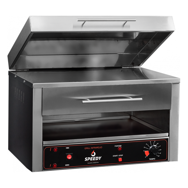 Parilla Grill Speedy Infrarrojo con Mantenedor Calef 101