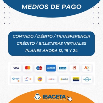 Medios de pago Ibaceta