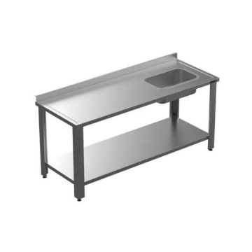 BRAFH MESA DE TRABAJO C BACHA DES 1350X700X850 ZN5218A