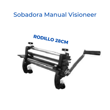 Sobadora Laminadora Manual Rodillo Visioneer 28CM FM285