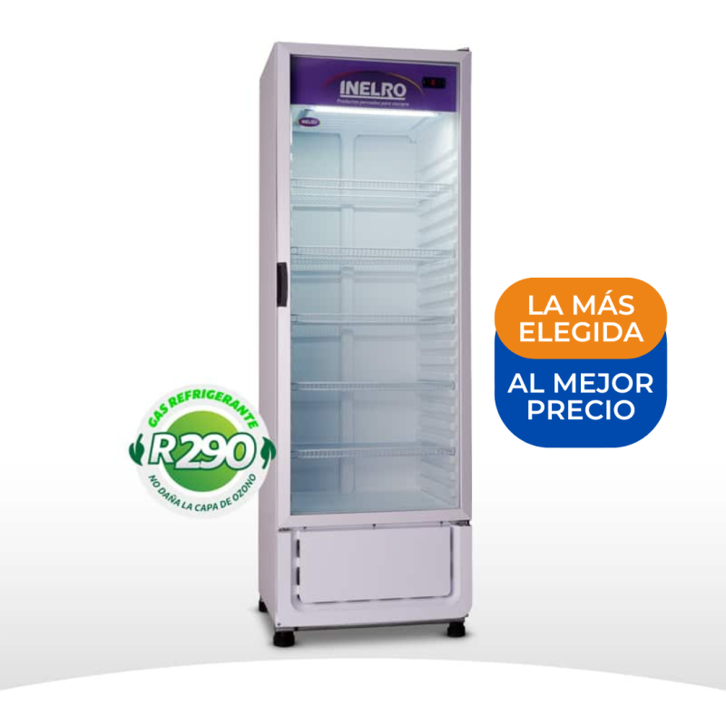 Heladera Exhibidora Vertical Inelro MT17 470 Lts