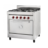 Cocina Sol Real 4 Hornallas 82 Cm 716 GNV