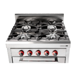 Cocina Sol Real 4 Hornallas 82 Cm 716 GNV