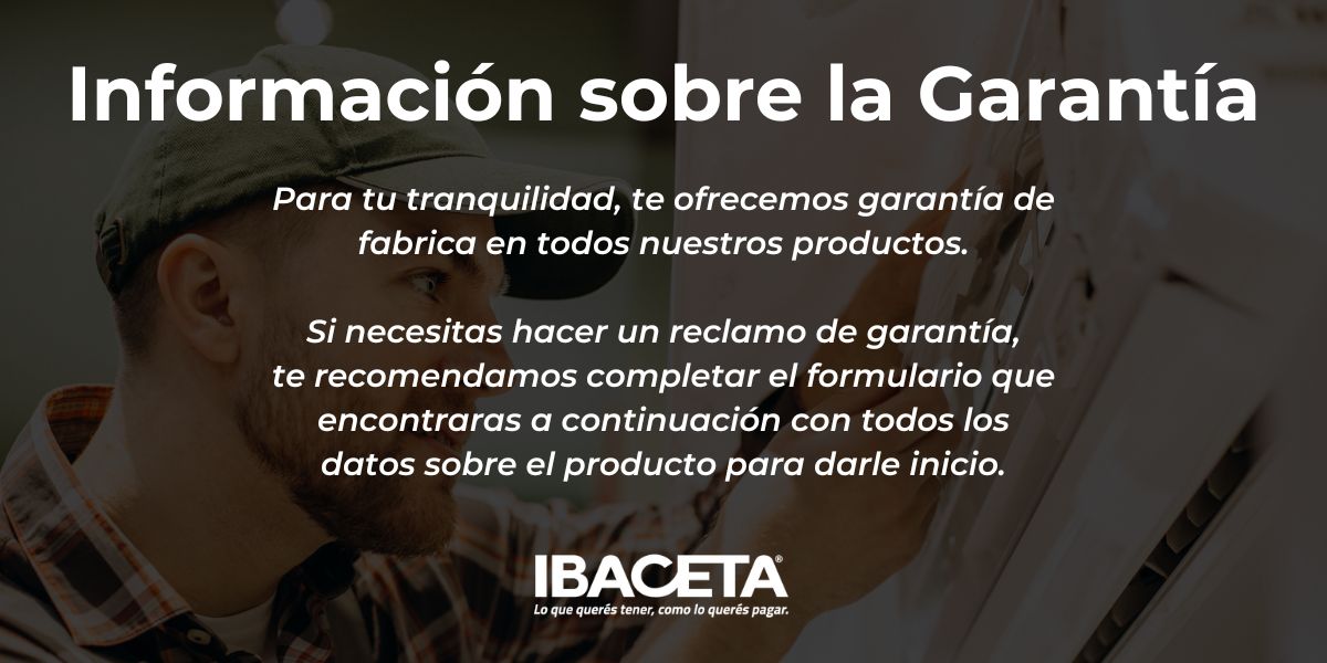 Info de garantía